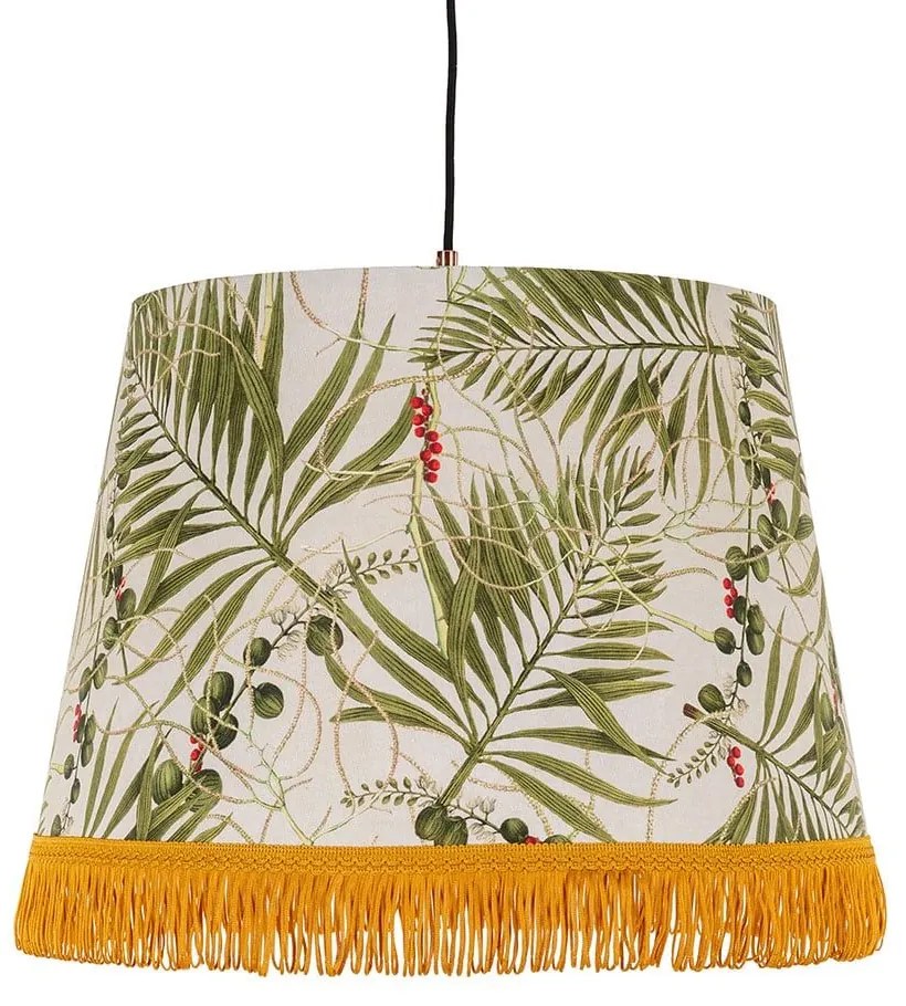 Φωτιστικό Οροφής Tropical Garden CL50288 25X35X25Cm MindTheGap Metal, Fabric