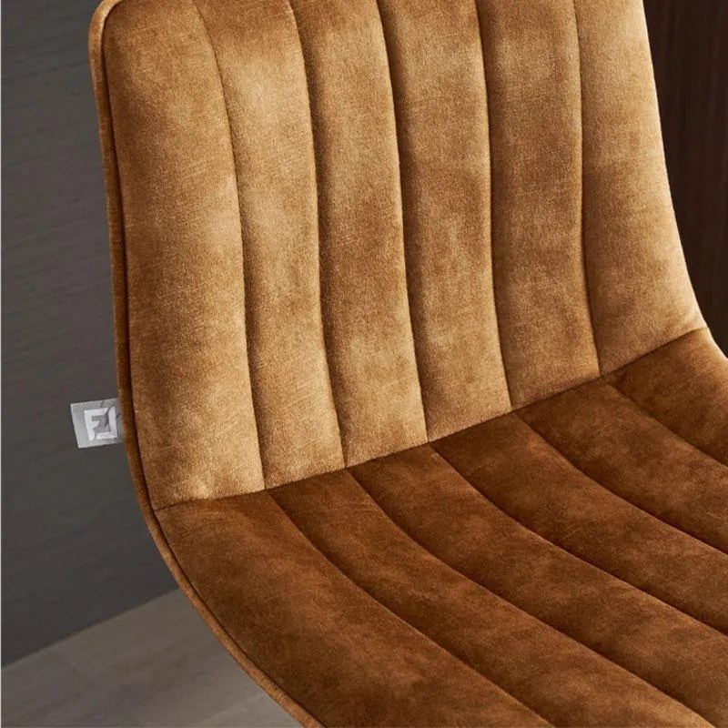 Σκαμπό Μπάρ FL1020 Fylliana Tobacco - Aνθρακί - Μαύρο 43x48x112,5 εκ. 2αδα