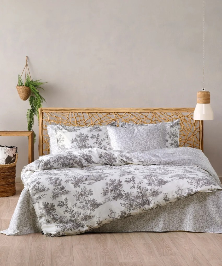 ΣΕΤ KING SIZE ΠΑΠΛΩΜΑΤΟΘΗΚΗ 260x240cm 3 ΤΕΜ. KENTIA - TOILE 22