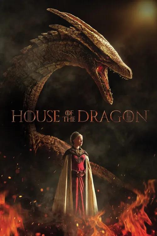 Εκτύπωση τέχνης House of the Dragon - Rhaenyra Targaryen, (26.7 x 40 cm)