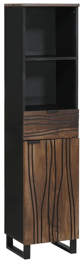 vidaXL Σετ Επίπλων Μπάνιου με συρτάρι 5 pcs Λευκό 38 x 33 x 160 εκ.