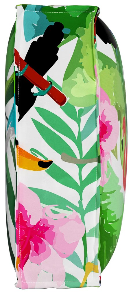 vidaXL Μαξιλαράκι Πλάτης Tropic Jungle 60x40x12 εκ. Από Oxford Fabric