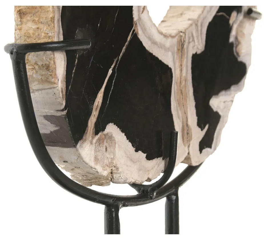 Διακοσμητική Φιγούρα Home ESPRIT Λευκό Μαύρο 30 x 11 x 40 cm