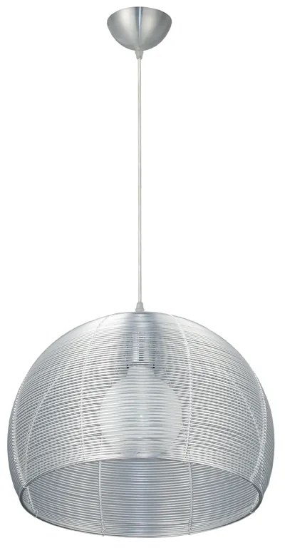 Φωτιστικό Κρεμαστο Aca V28507IP40 ZINC Ασημί (Silver Coloured)