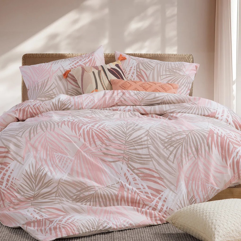 Σεντόνια Διπλά (Σετ) Nef-Nef Homeware Smart Amazon Peach