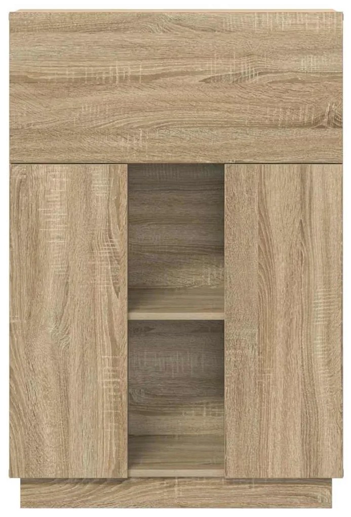 vidaXL Γραφείο Sonoma Δρυς 71.5 x 31.5 x 106.5 εκ Επεξεργασμένο ξύλο