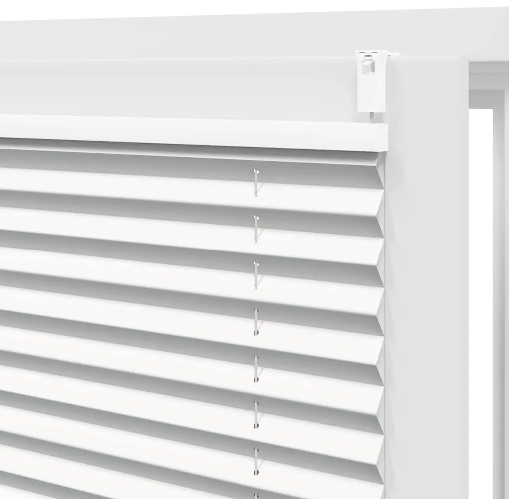 Πλισέ στόρι σκίασης 80x200cm Λευκό