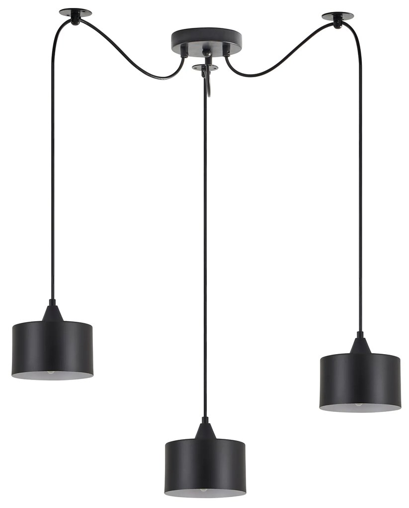 Φωτιστικό Οροφής SE21-BL-B10-BL3-MS1 ADEPT PENDANT Black Metal Shade+ - 51W - 100W - 77-9038