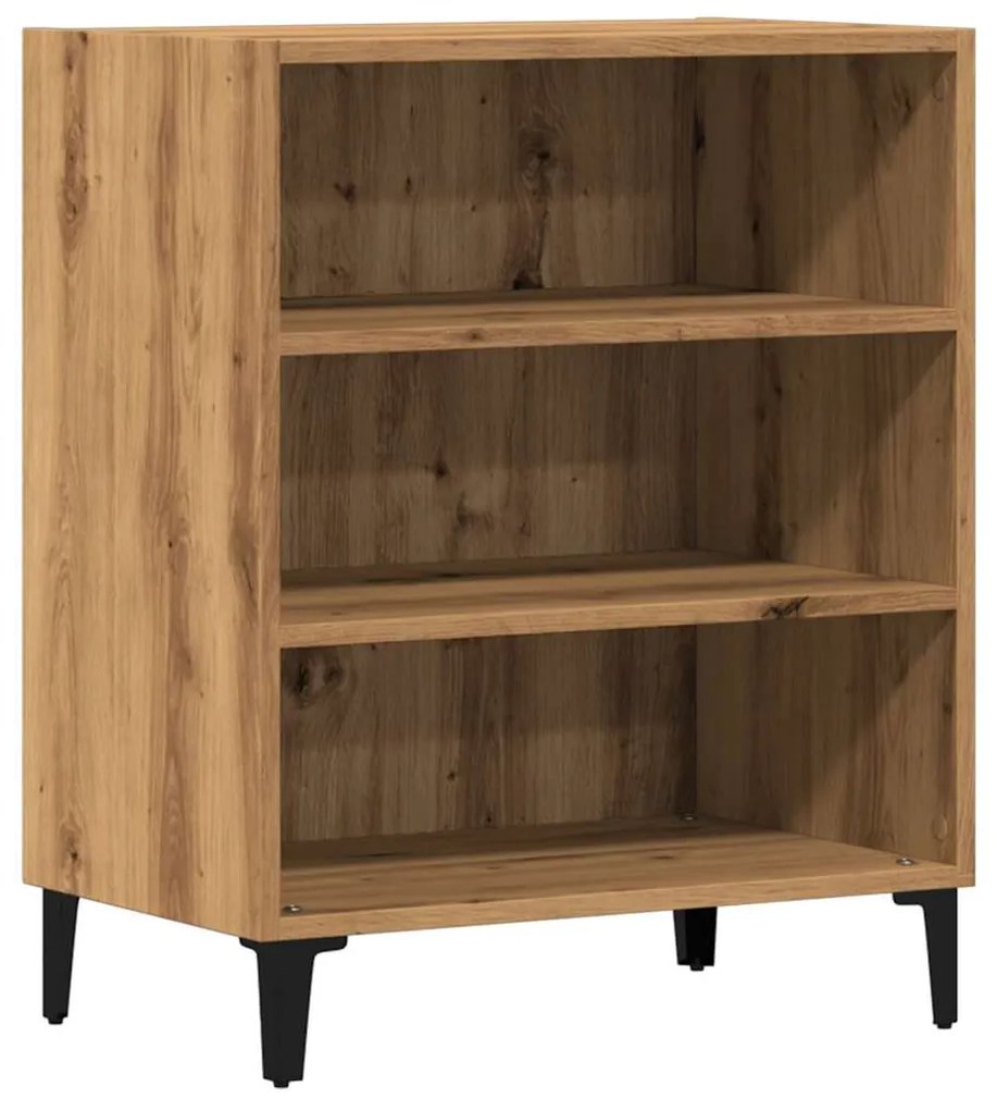 vidaXL Μπουφές Αρτισιανή Δρυς 57x35x70 εκ. από Επεξεργασμένο Ξύλο