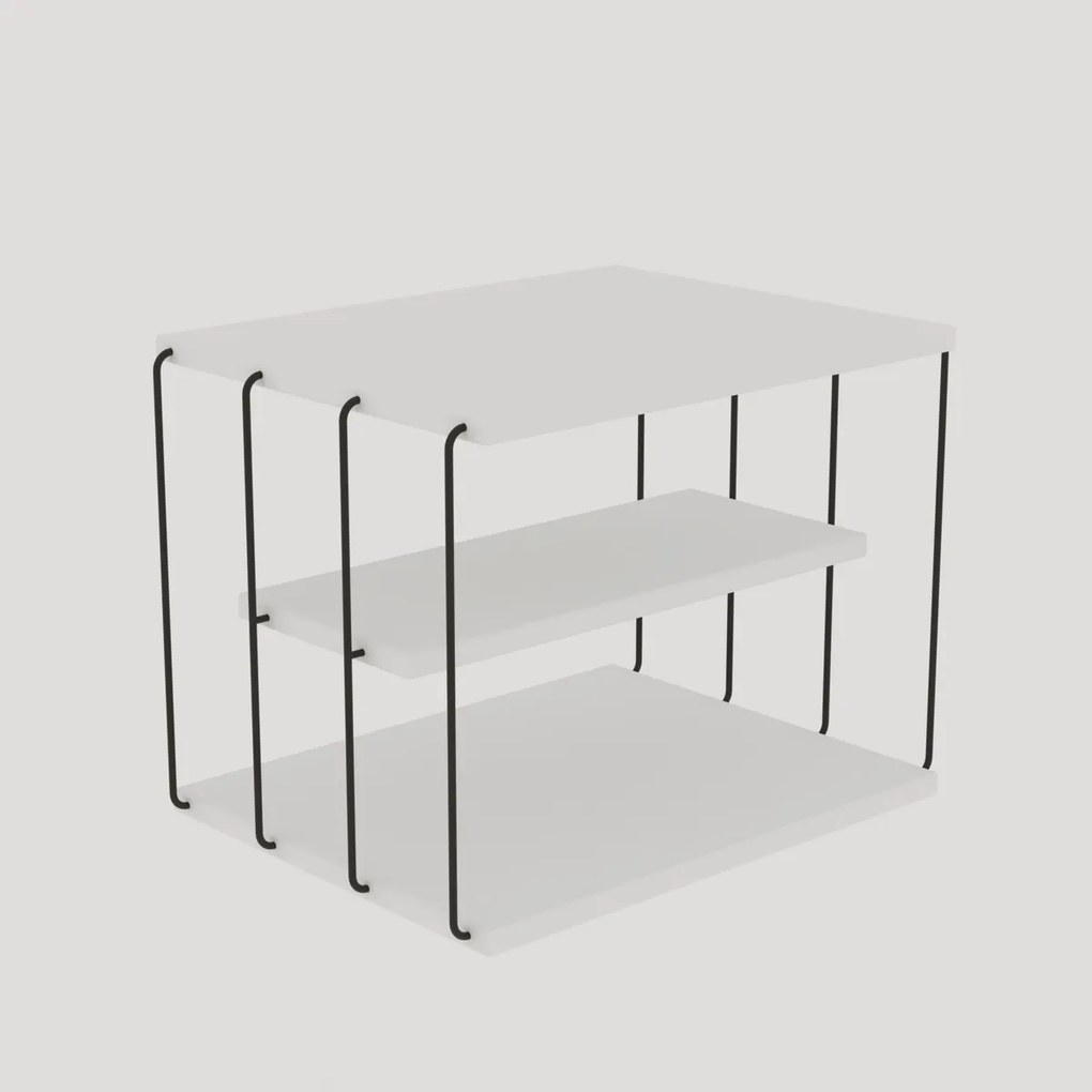 Τραπεζάκια καναπέ Decortie Side Table - Lifon -White