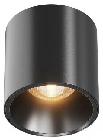 Σποτ Φωτιστικό Οροφής-Τοίχου LED 12W Alfa 3000K IP20 Φ7 MAYTONI C064CL-L12B3K-D Μαύρο