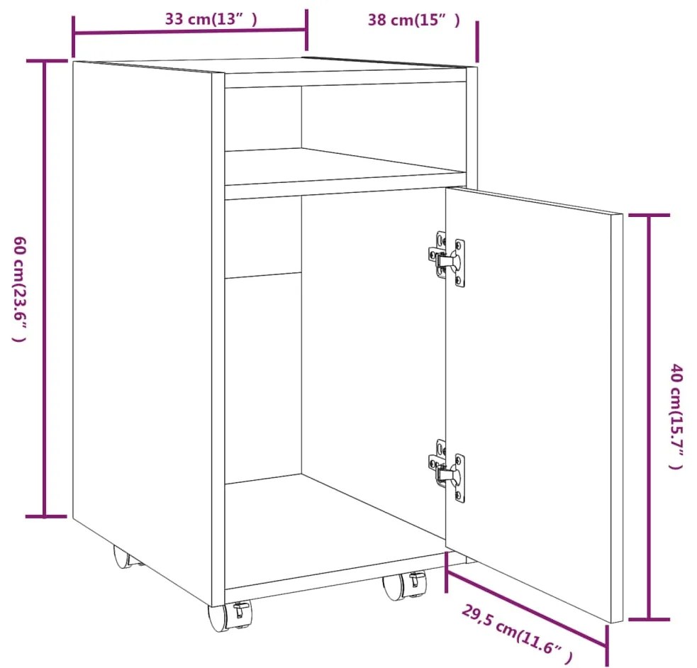 ΝΤΟΥΛΑΠΙ ΜΕ ΡΟΔΑΚΙΑ ΚΑΠΝΙΣΤΗ ΔΡΥΣ 33X38X60 ΕΚ. ΕΠΕΞΕΡΓ. ΞΥΛΟ 815852