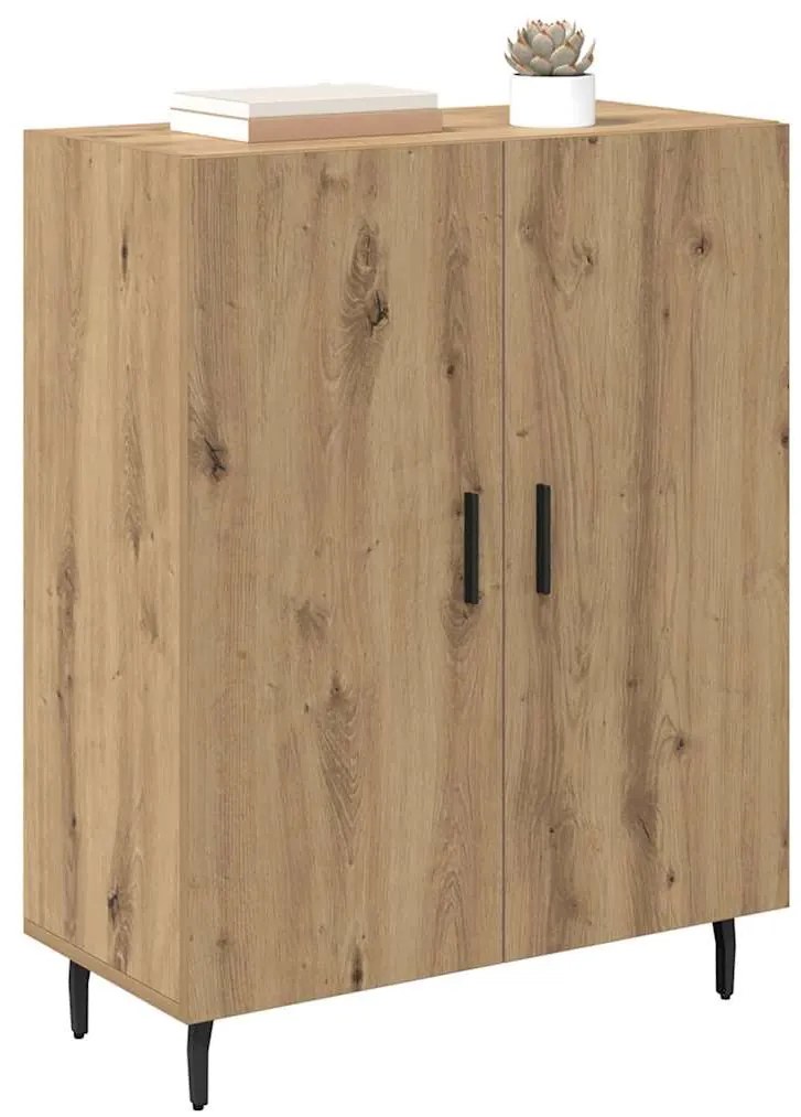 vidaXL Πλαϊνό γραφείο Artisan Oak 69,5 x 34 x 90 εκ.