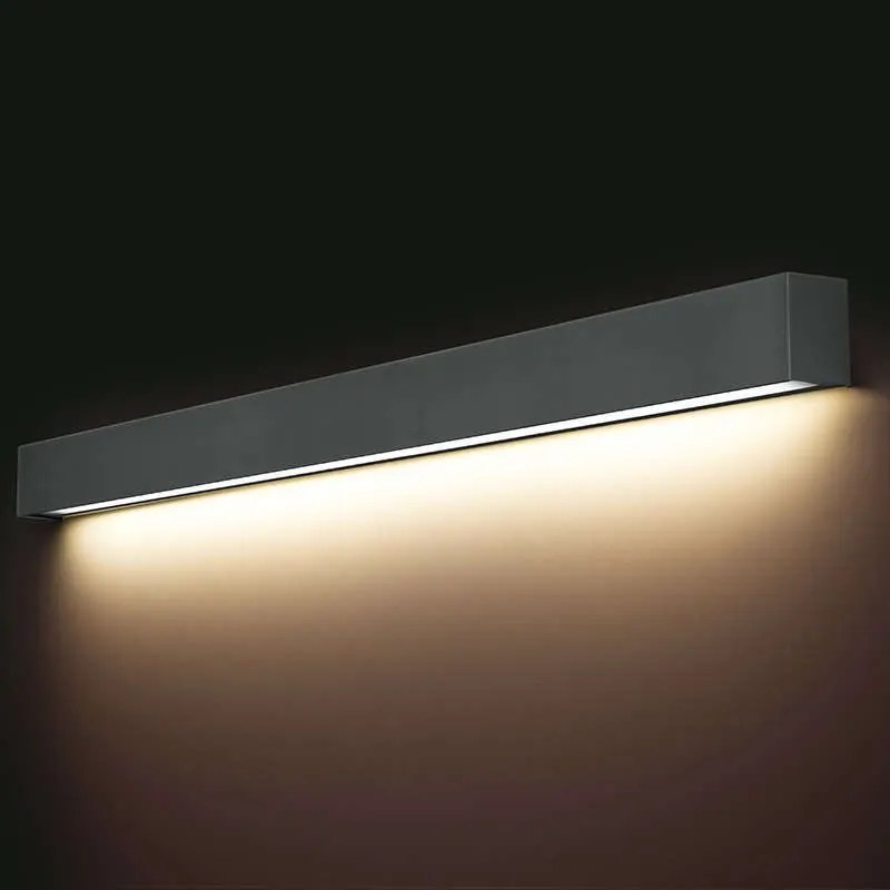 Φωτιστικό Τοίχου Straight Wall Led L 9616 Graphite Nowodvorski Μέταλλο