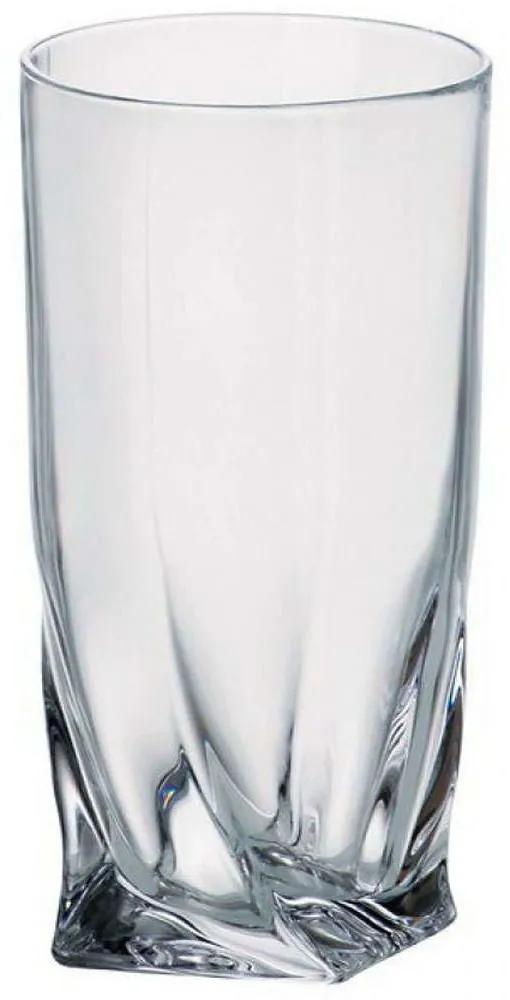 Ποτήρι Νερού Quadro CTB00302125 350ml Clear Κρύσταλλο