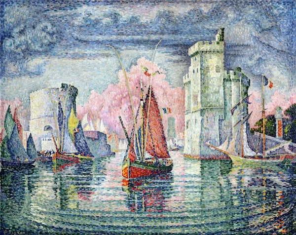Paul Signac - Εκτύπωση έργου τέχνης The Port at La Rochelle, 1921, (40 x 30 cm)