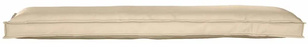 vidaXL Σετ Μαξιλαριών Πάγου 2 pcs Μπεζ 150 x 40 x 8 εκ. Ύφασμα Oxford