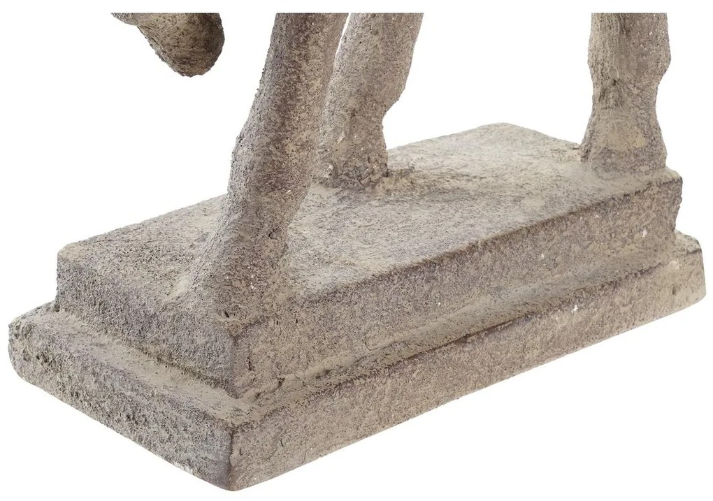 Διακοσμητική Φιγούρα DKD Home Decor Άλογο Ρητίνη Αποικιακό (54 x 19 x 50 cm)