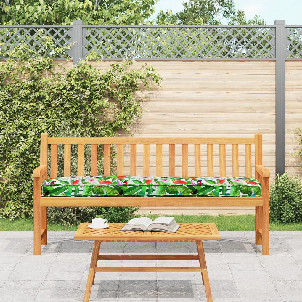 vidaXL Μαξιλάρι παλέτας Τροπική ζούγκλα 180 x 40 x 8 εκ. Ύφασμα Oxford