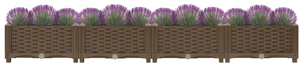 vidaXL Ζαρντινιέρα 160 x 40 x 23 εκ. από Πολυπροπυλένιο