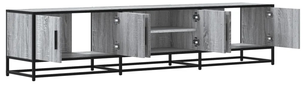 vidaXL Έπιπλο Τηλεόρασης Γκρι Sonoma 180x35x41 εκ. από Επεξεργ. Ξύλο