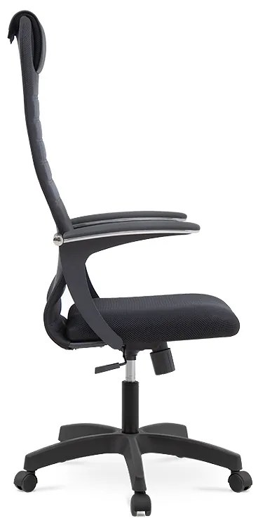 Καρέκλα γραφείου Darkness Megapap με διπλό ύφασμα Mesh σε μαύρο 63x58x123/133εκ. - Ύφασμα - GP008-0041