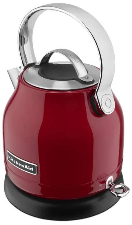 Ηλεκτρικός βραστήρας KitchenAid 5KEK1222EER, 2200 W, 1,25 l, Φίλτρο κατά των αλάτων, Αυτόματο κλείσιμο, Empire red