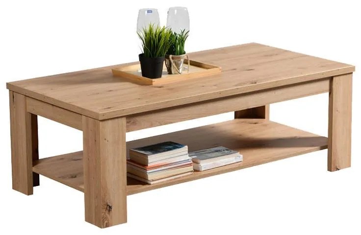 Τραπεζάκι Σαλονιού Oscar KS Artisan Oak 120x60x41 εκ. 120x60x41 εκ.