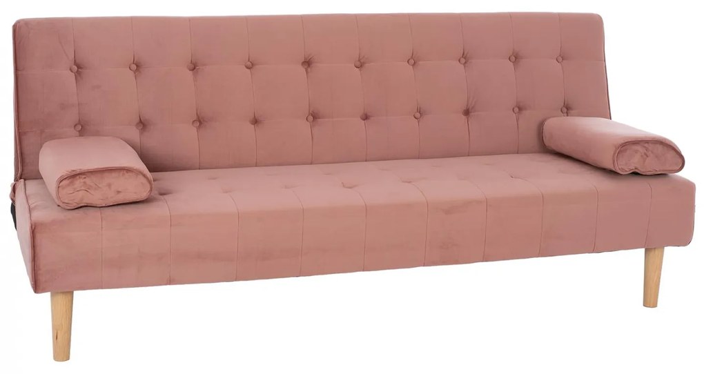 Καναπές - Κρεβάτι Wanda Βελούδο Σάπιο Μήλο 188x83x83Y εκ. 188x83x83 εκ.