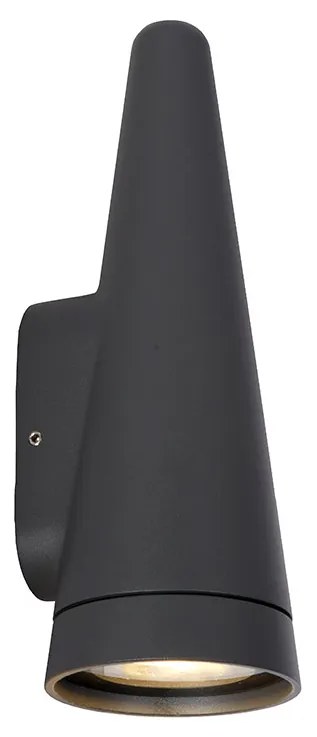 Φωτιστικό Επίτοιχο Lucide 27803-01-29 WIZARD Ανθρακί (Anthracite)