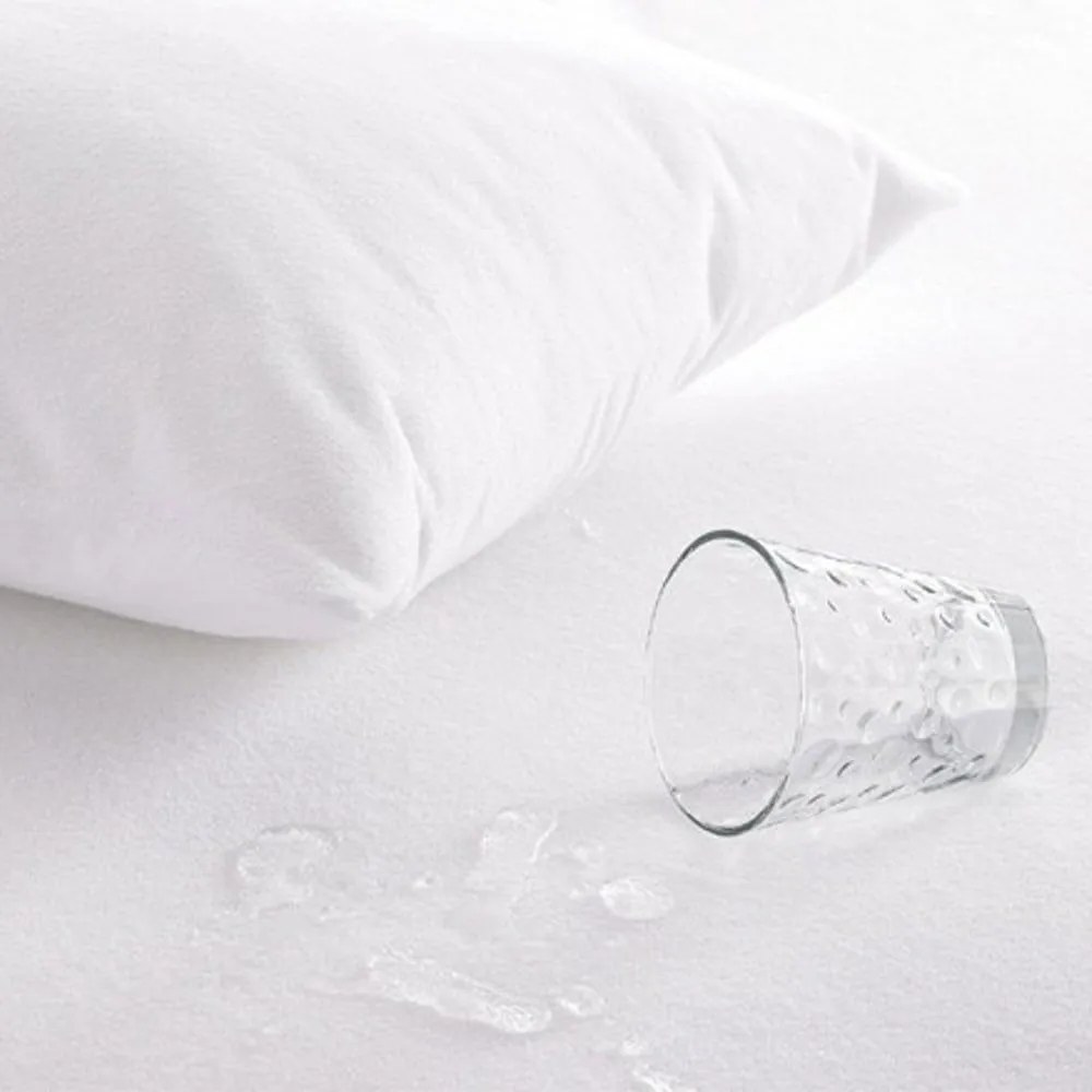 Κάλυμμα Στρώματος Φροτέ White Viopros Μονό 100x200cm Cotton-Polyester