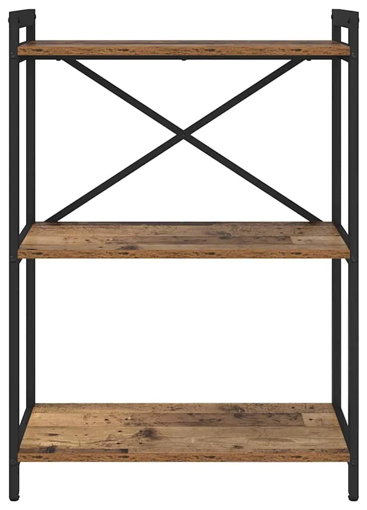 vidaXL Βιβλιοθήκη Παλαιό ξύλο 60 x 30 x 83 εκ Επεξεργασμένο ξύλο