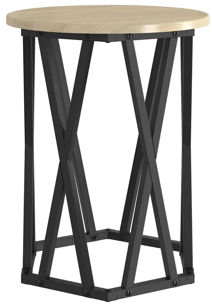 vidaXL Τραπεζάκι σαλονιού 2 pcs Δρύς Sonoma