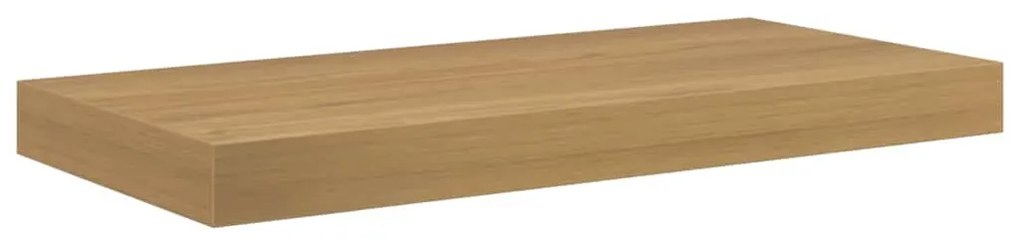 vidaXL Ράφι Τοίχου Επιτοίχιο Καφέ 50 x 23 x 4 εκ. Επεξεργασμένο ξύλο