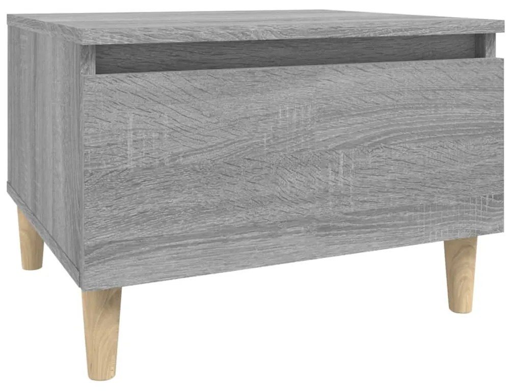 vidaXL Τραπεζάκια Σαλονιού 2 τεμ. Γκρι Sonoma 50x46x35 εκ. Επεξ. Ξύλο