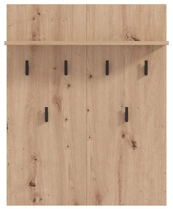 Έπιπλο Χολ - Κρεμάστρα Landes CIV Artisan Oak 66x20x83 εκ. 66x22x83 εκ.