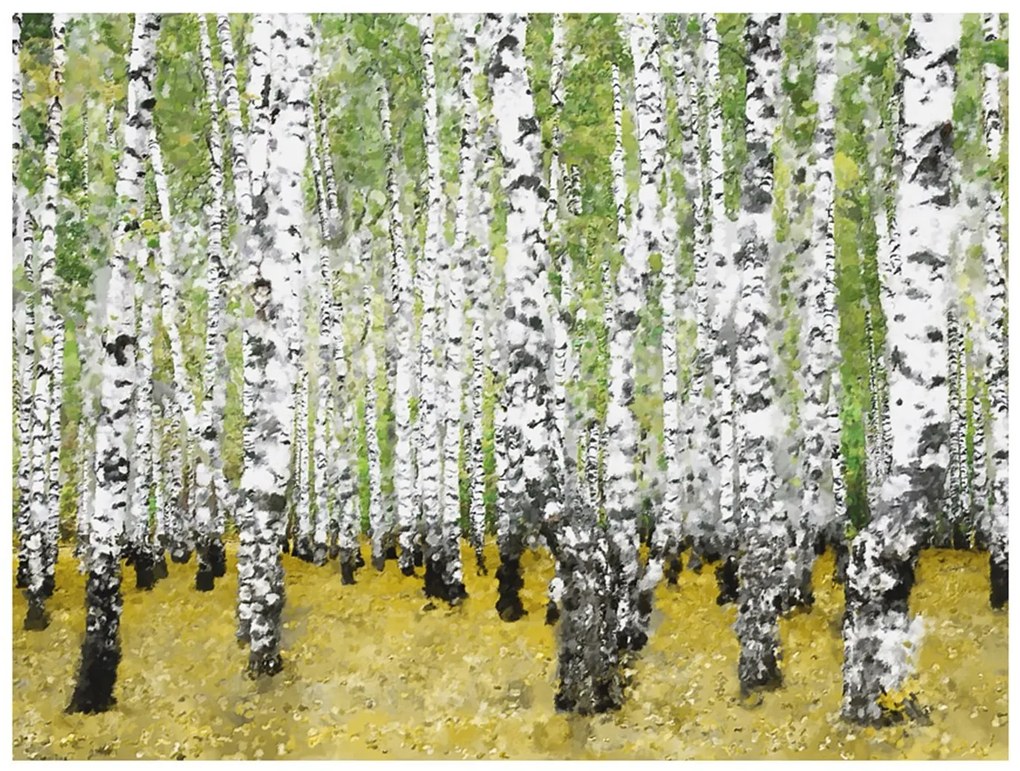 Φωτοταπετσαρία - In birch grove... 250x193