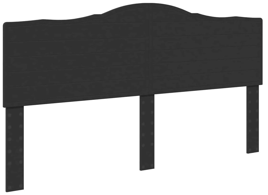 vidaXL Σκελετός Κρεβατιού Μαύρο 180 x 200 cm Στερεά ξυλεία πεύκου