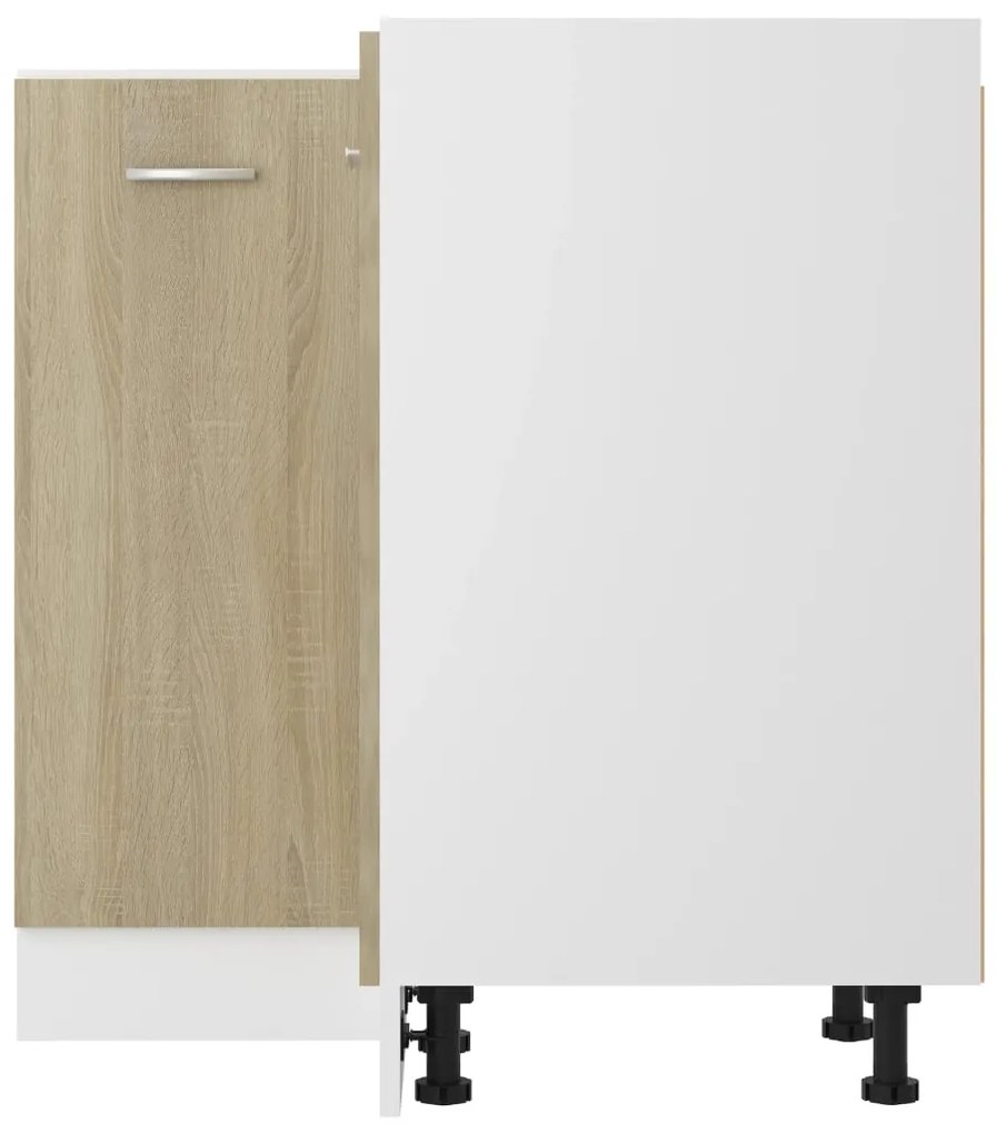 Ντουλάπι Δαπέδου Γωνιακό Lyon Sonoma Δρυς 75,5x75,5x81,5 εκ. 802492