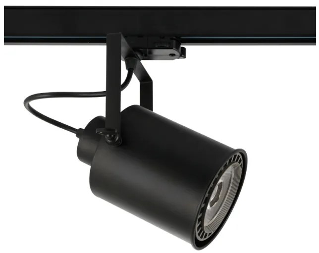 Σποτ Φωτιστικό Ράγας E27 Τριφασικό IP20 4C ACA-TS13PAR4CB-Μαύρο TS13PAR4CB