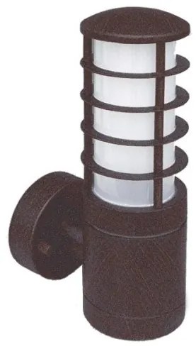 Απλίκα Φωτιστικό Τοίχου με Σκίαστρο IP44 Φ6,5 Lumen-9-9013781-Σκουριασμένο 9-9013781