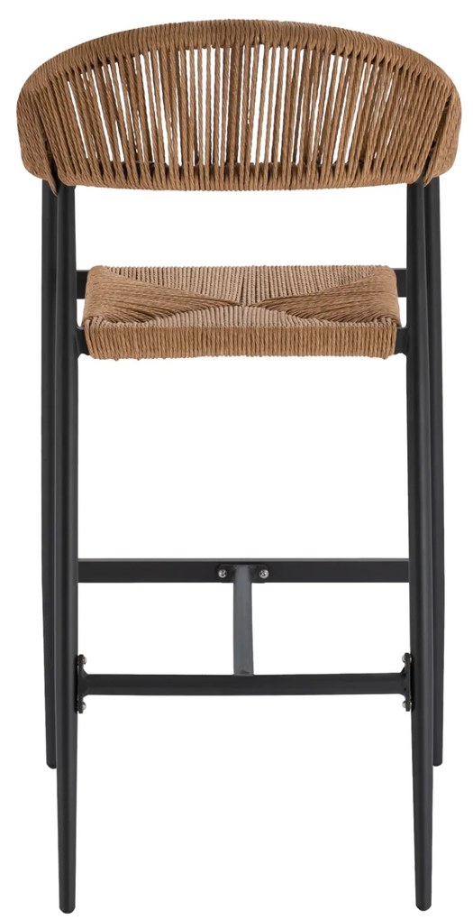 ΣΚΑΜΠΟ BAR ΑΛΟΥΜΙΝΙΟΥ GREGG HM5788.12 ΑΝΘΡΑΚΙ-ΜΠΕΖ ΤΗΣ ΑΜΜΟΥ ΣΥΝΘ.RATTAN 54x57x106Υεκ (1 Τεμμάχια)