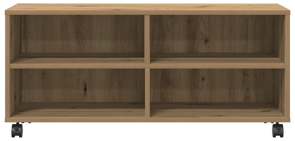 vidaXL Κονσόλα Τηλεόρασης Artisan Oak 90x35x35 εκ. Επεξεργασμένου Ξύλου