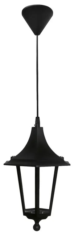 Φωτιστικό Οροφής Μονόφωτο Heronia Eressos 11-0020 Black