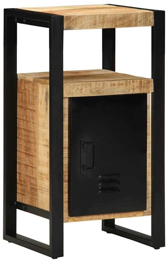vidaXL Ντουλάπα Μπάνιου με ράφι Καφέ 40 x 35 x 75 εκ Μασίφ ξύλο μάνγκο
