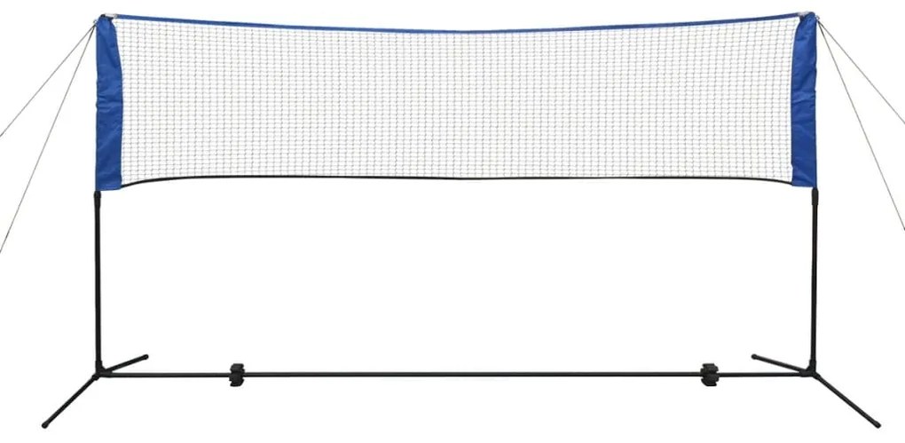 vidaXL Σετ Φιλέ Μπάντμιντον 300 x 155 εκ. με Μπαλάκια Μπάντμιντον