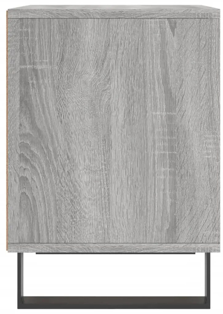 vidaXL Κομοδίνα 2 τεμ. Γκρι Sonoma 40 x 35 x 50 εκ. από Επεξεργ. Ξύλο