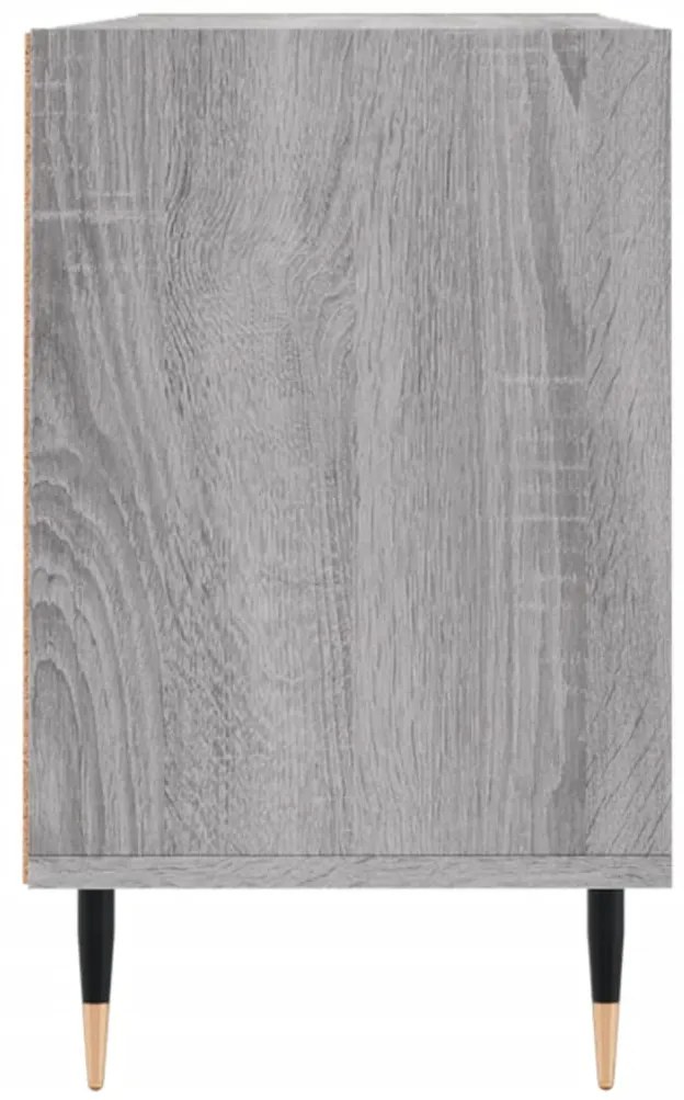 vidaXL Έπιπλο Τηλεόρασης Γκρι Sonoma 103,5x30x50 εκ Επεξεργασμένο Ξύλο