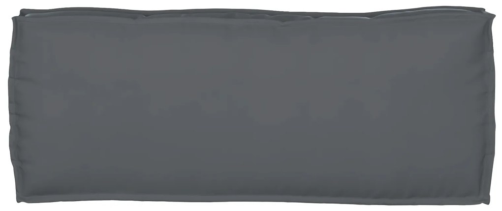 vidaXL Μαξιλάρι Πατάκια για Πάγκο Ανθρακί 100x40x8 εκ Fabric Oxford