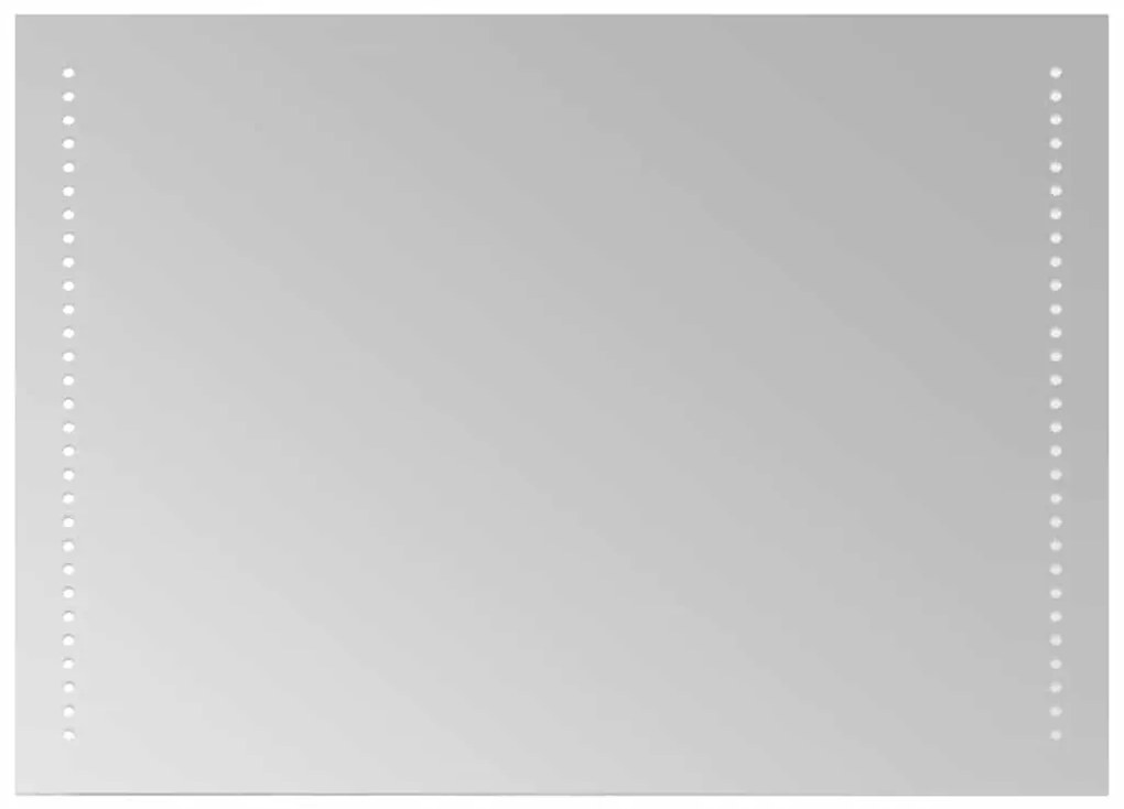 vidaXL Καθρέφτης Μπάνιου με LED 70x50 εκ.